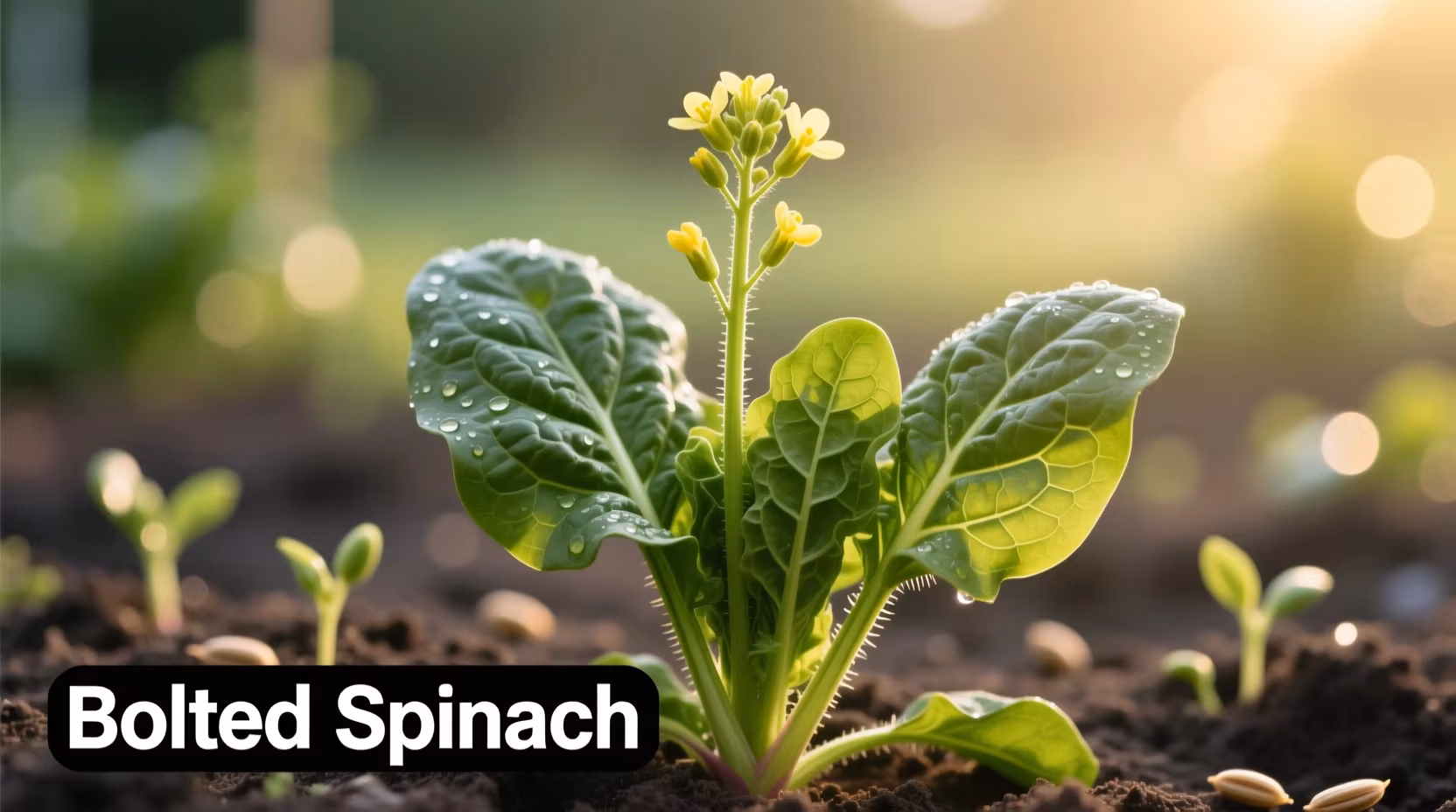 Spinach Bolting Why and How to Extend Your Harvest - plant care guide and tips by Plantlyze plant experts