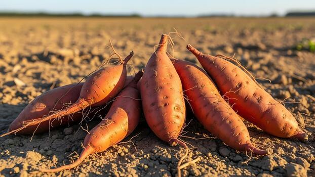 sweet potato close-up